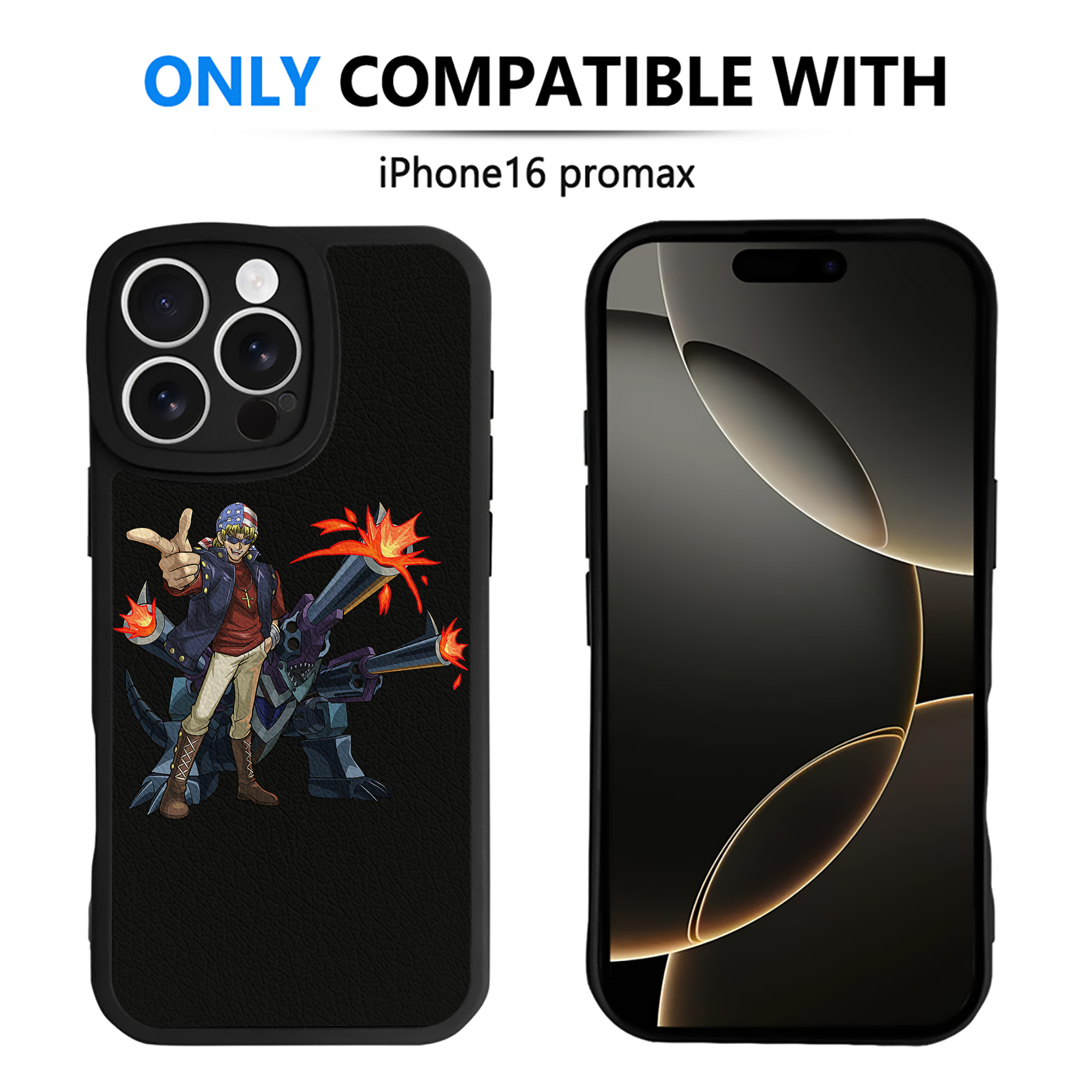 遊☆戯☆王 Yu-Gi-Oh! 【iPhone 16シリーズ対応】シリコンスマホケース（レザー調） 材質：シリコン